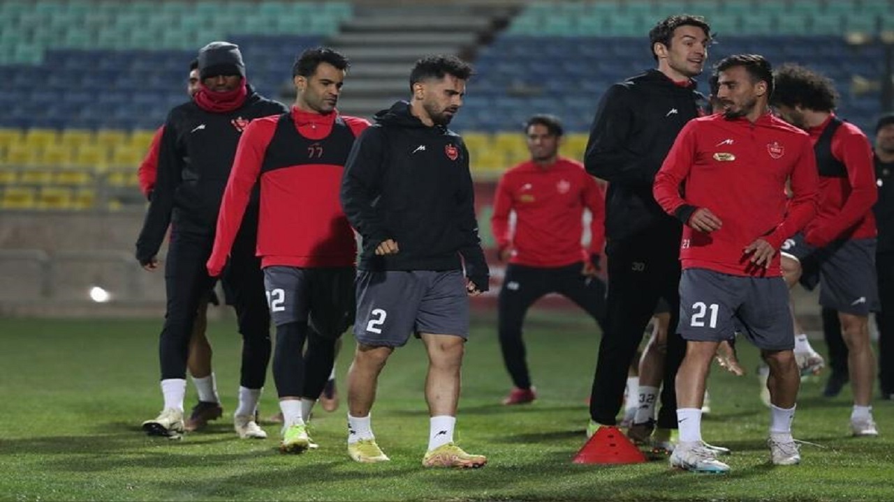 برگزاری آخرین تمرین پرسپولیس پیش از دربی