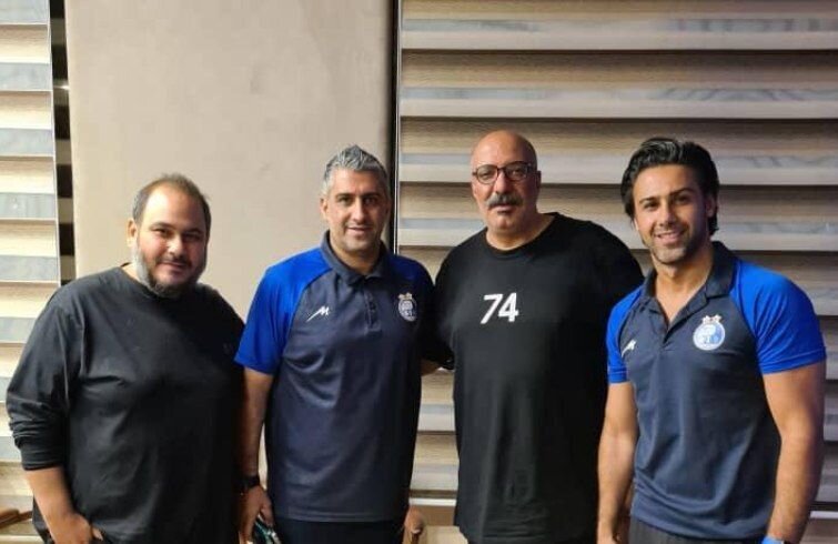عکس‌| علاقه شدید رضا داوودنژاد به استقلال و فرهاد مجیدی