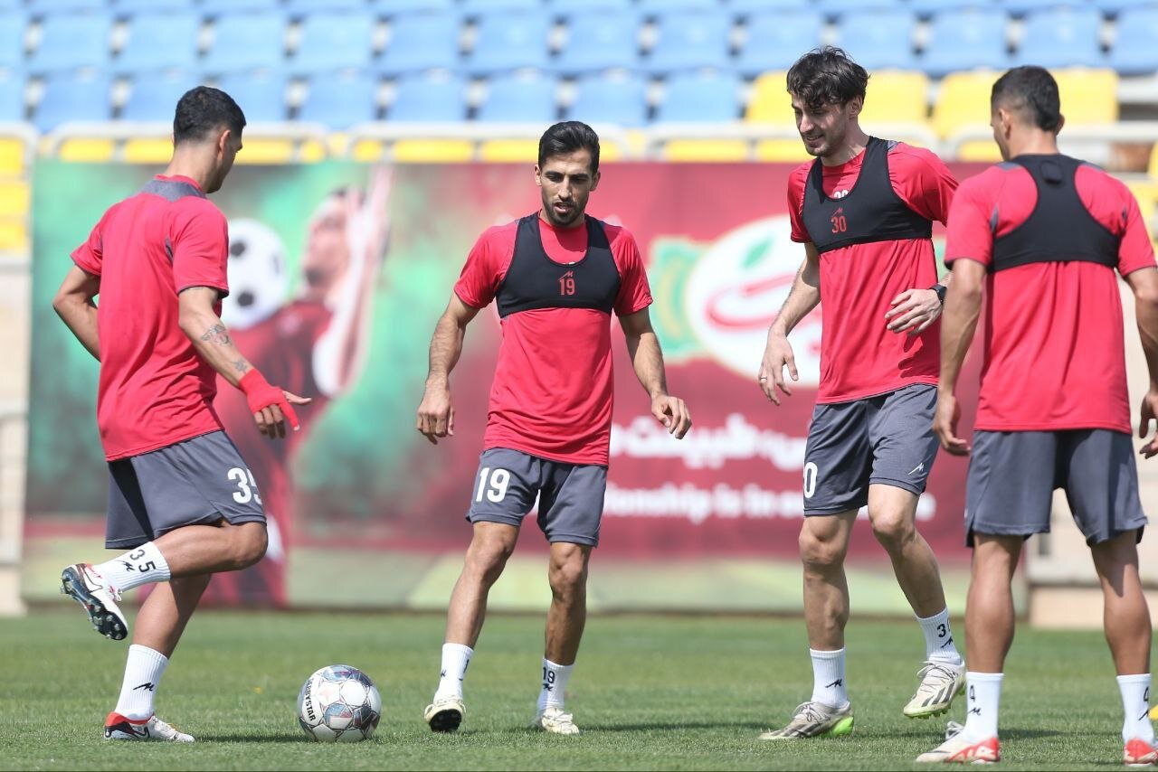 عکس| غیبت 2 پرسپولیسی مقابل آلومینیوم اراک