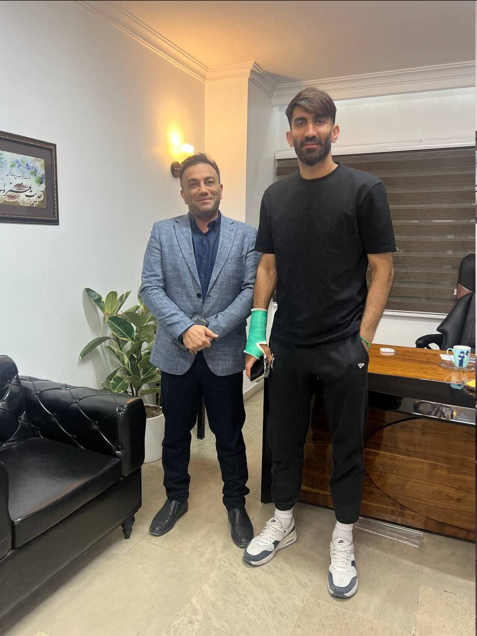 عکس|  گلر پرسپولیس به سپاهان می رسد؟