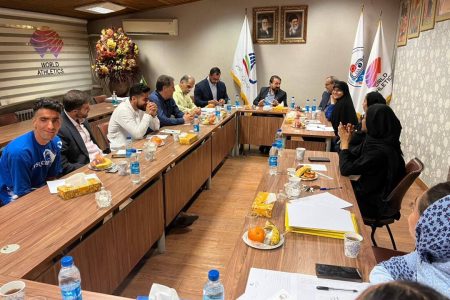 انتخابات کمیسیون ورزشکاران فدراسیون دوومیدانی برگزار شد
