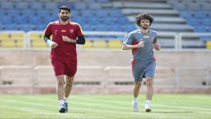 برگزاری تمرین پرسپولیس در ۲ گروه
