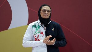 شهربانو منصوریان در دیدار با هاشمی قهر کرد!
