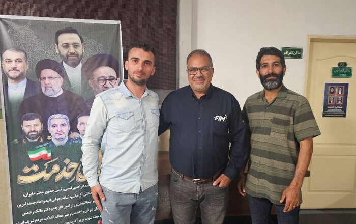 تقدیر وزیر ورزش از موتورسواران امداد سانحه بالگرد شهید آیت‌‎الله رئیسی
