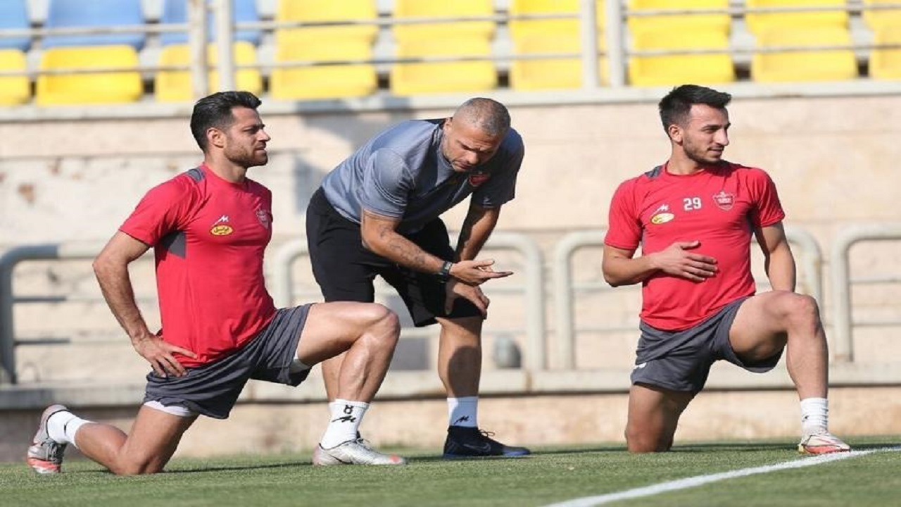 صادق و عبدالکریم حسن غایبان امروز تمرین پرسپولیس