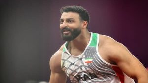 کسب مدال طلا توسط حسین رسولی در پرتاب دیسک