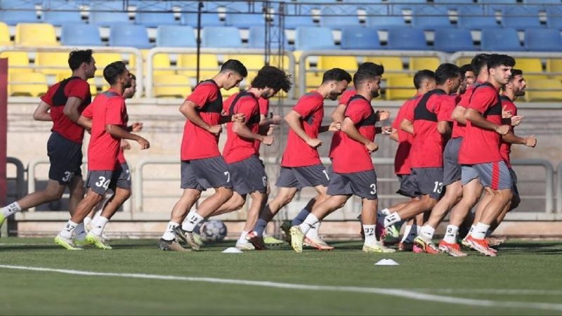 پرسپولیس امروز تمرین کرد و به اردو رفت