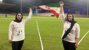 طلا و نقره پرتاب وزنه بانوان به ایران رسید