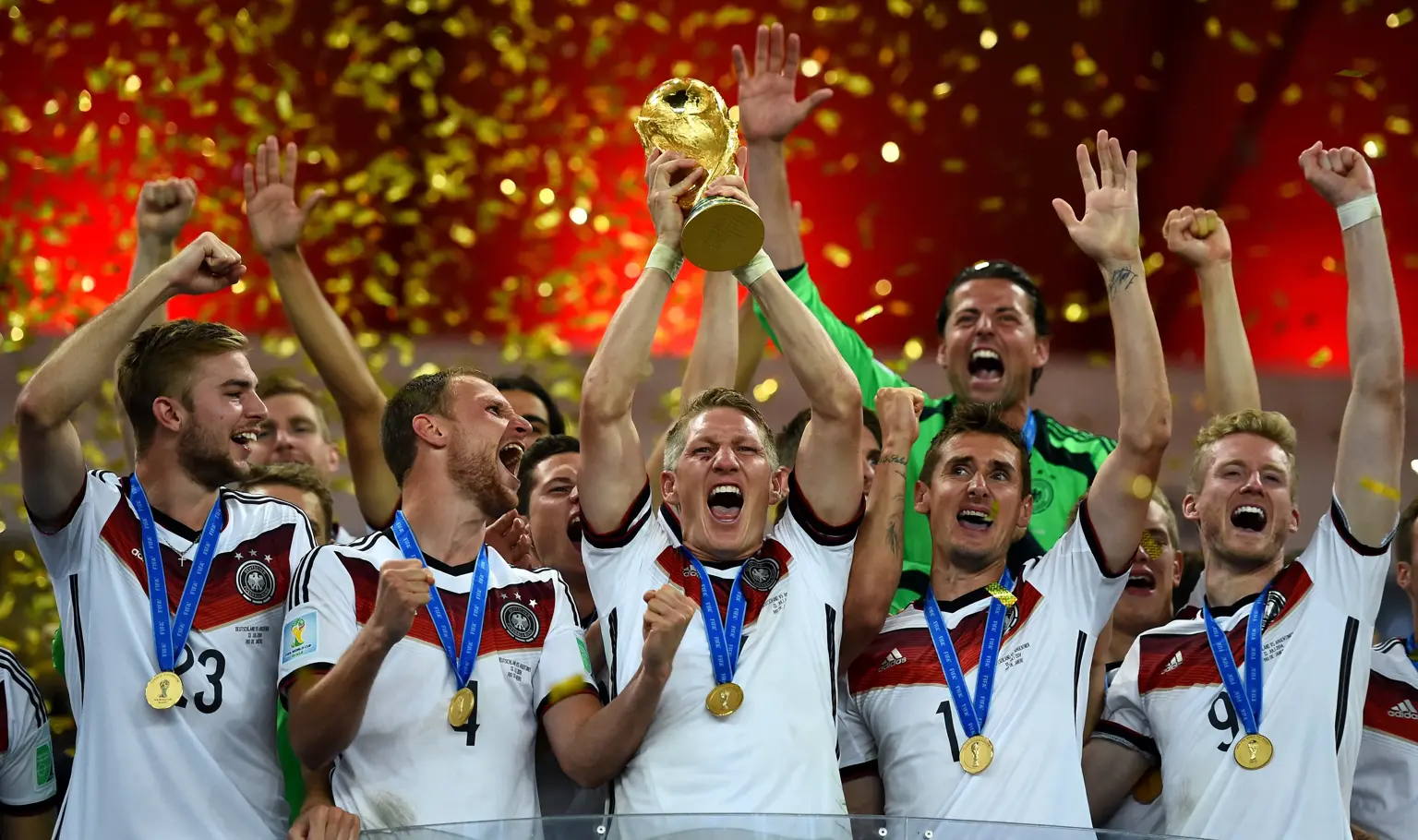 Germany’s 2014 champions in numbers
