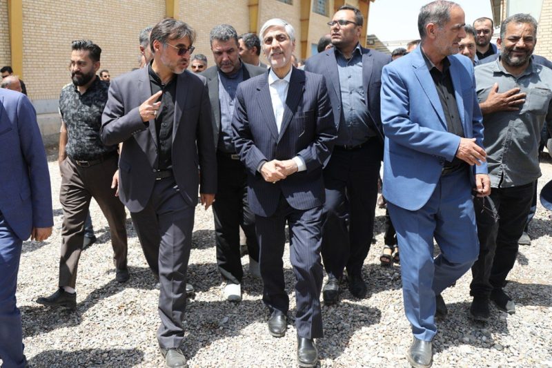 گزارش تصویری از افتتاح زورخانه دانسفهانِ شهرستان بوئین زهرا در استان قزوین با حضور وزیر ورزش و جوانان
