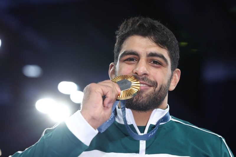 شادی آملیها سوژه اتحادیه جهانی کشتی شد