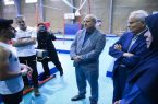 بازدید مناف هاشمی از اردوی تیم‌های ملی ژیمناستیک، سنگ‌نوردی و شمشیربازی
