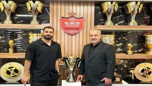جلسه کنعانی زادگان با درویش در باشگاه پرسپولیس