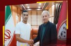 مدافع پرسپولیس در جمع فولاد مردان خوزستان