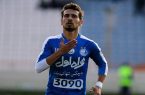 مهاجم سابق استقلال مقابل نکونام و آبی‌ها 