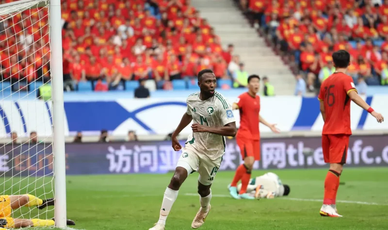 Ten-man Saudi stun China; Indonesia and Korea DPR dig in for draws