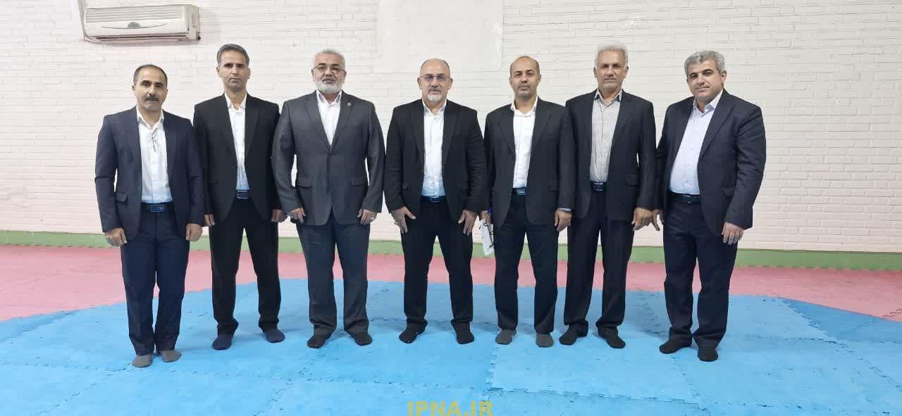 حضور رئیس هیات تکواندو استان لرستان بعنوان نماینده فدراسیون در آزمون