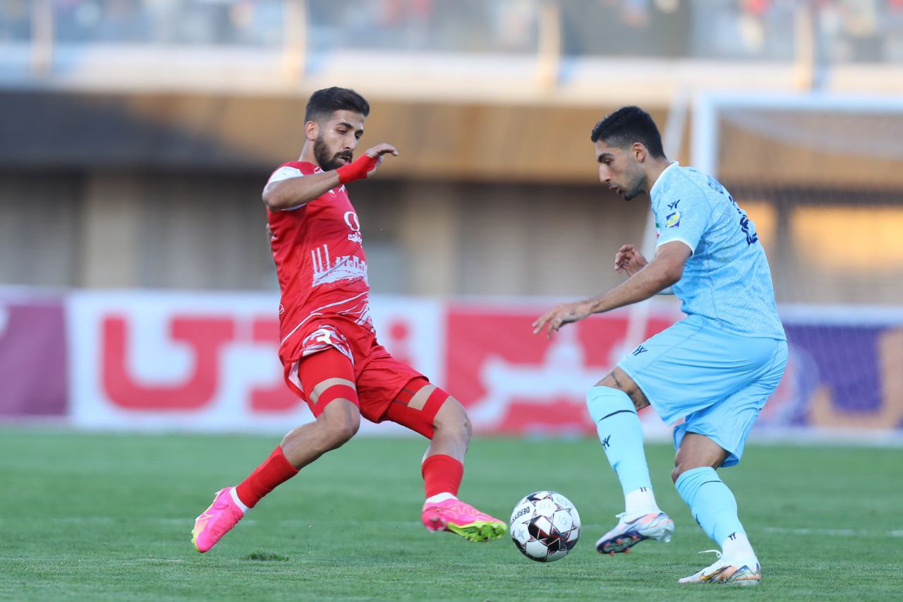 پوشش تصویری دیدار گل گهر و پرسپولیس