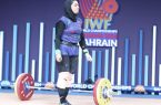 تنها بانوی ملی‌پوش ایران دهم شد