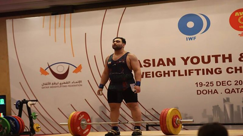 قهرمانی و نایبقهرمانی ۲ وزنهبردار ۱۰۹ کیلوگرم ایران در جوانان آسیا