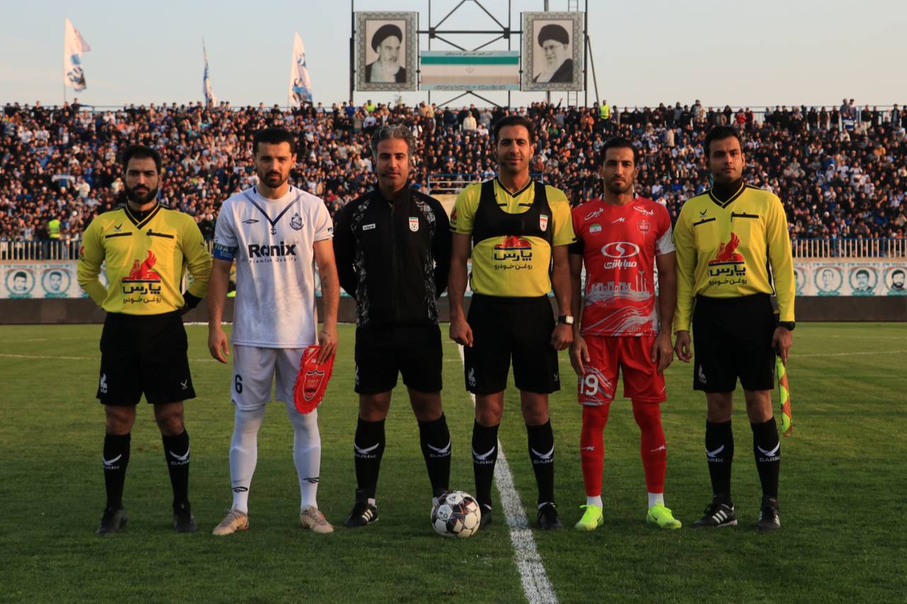پوشش تصویری بازی ملوان و پرسپولیس