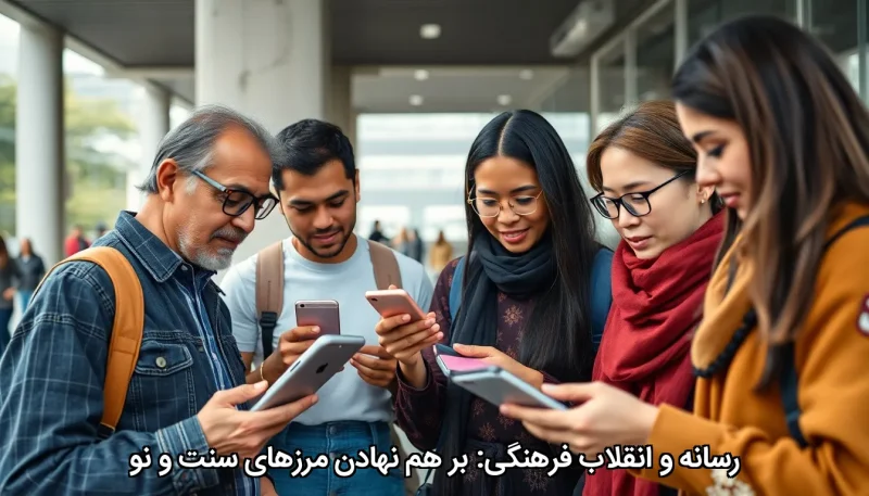 رسانه و انقلاب فرهنگی: بر هم نهادن مرزهای سنت و نو