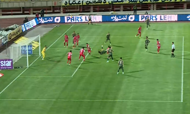 گزارش زنده: پرسپولیس ۱ – شمس آذر ۱