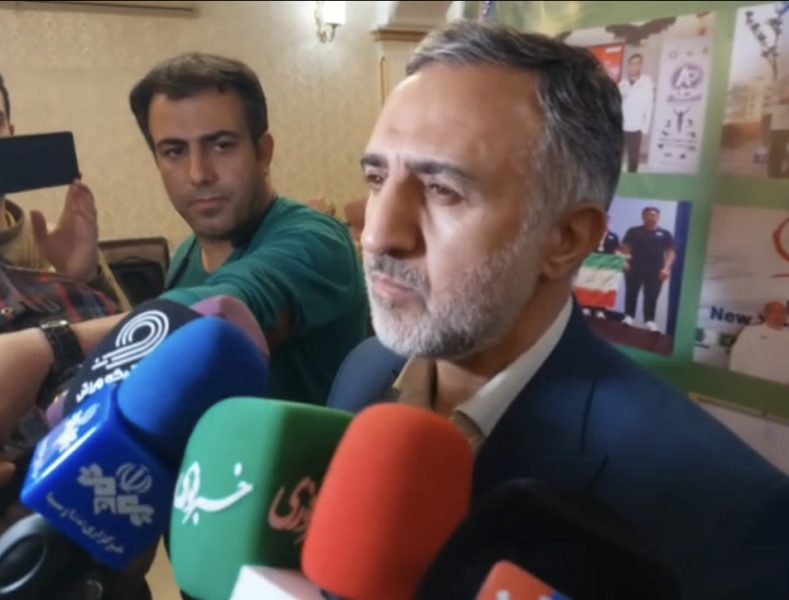 گفتگو با محمد سراج، نماینده مجلس شورای اسلامی در مراسم تقدیر از مدال آوران و قهرمانان ناشنوا