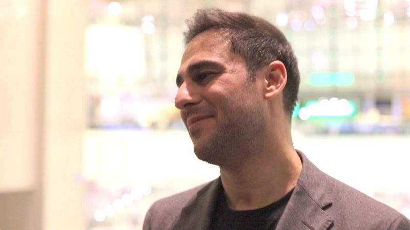 صحبتهای کاوه صدقی، رئیس انجمن هاکی روی یخ در اختتامیه لیگ هاکی روی یخ