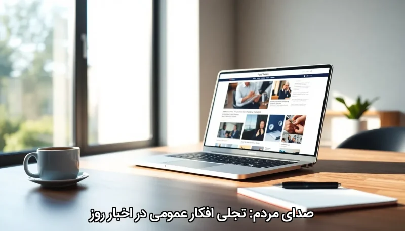 صدای مردم: تجلی افکار عمومی در اخبار روز