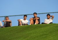 دو پرسپولیسی میهمان ویژه بازی دوستانه ذوب‌آهن (عکس)
