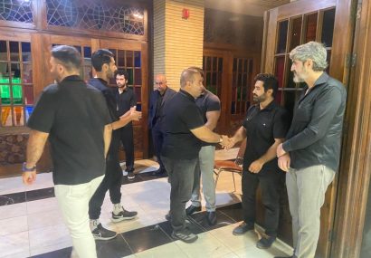 برگزاری مراسم ختم پدر محمد طلایی با حضور چهره های شاخص ورزش