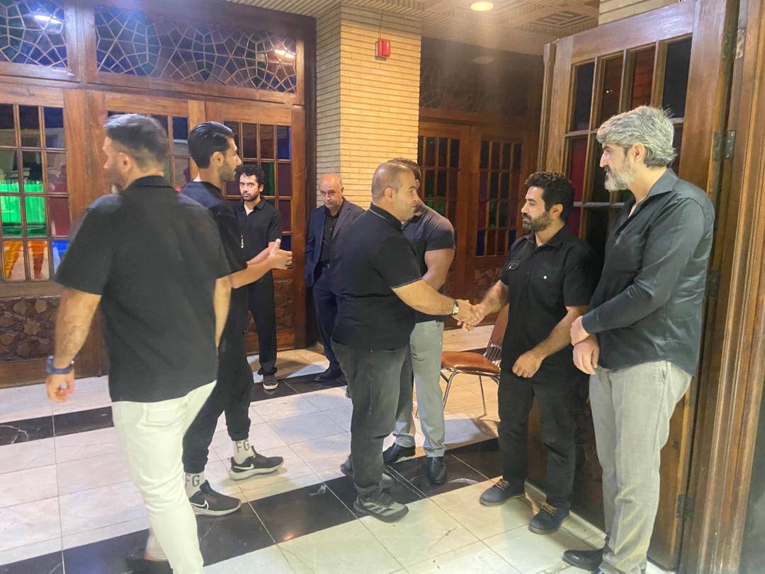 برگزاری مراسم ختم پدر محمد طلایی با حضور چهره های شاخص ورزش