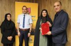 گزارش تصویری از مراسم تقدیر از مدال آوران شنای بانوان تهران توسط شرکت ارتعاشات صنعتی