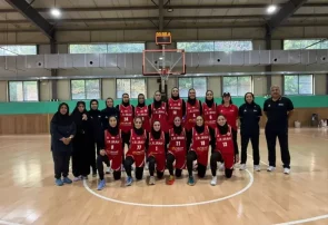 برد دختران بسکتبال ایران قبل از کاپ آسیا