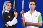 برنز تیم میکس ایران در تپانچه ۱۰ متر مسابقات تیراندازی قهرمانی آسیا