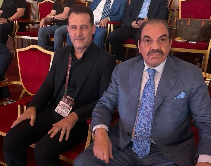 دیدار میراسماعیلی با رئیس اتحادیه جودوی آسیا در حاشیه کاپ آسیایی اردن