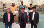 معین معظم قهرمان مسابقات ۲۵۰ امتیازی سافت‌تنیس شد / پایان رقابت‌ها با معرفی برترین‌ها