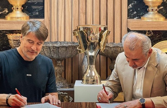 حضور رسمی مربی آلمانی در پرسپولیس / میشائل اونینگ قراردادش را امضا کرد