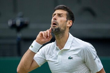 تقدیر لکاست از جوکوویچ با لوگوی ویژه «بز» در مجموعه محدود US Open