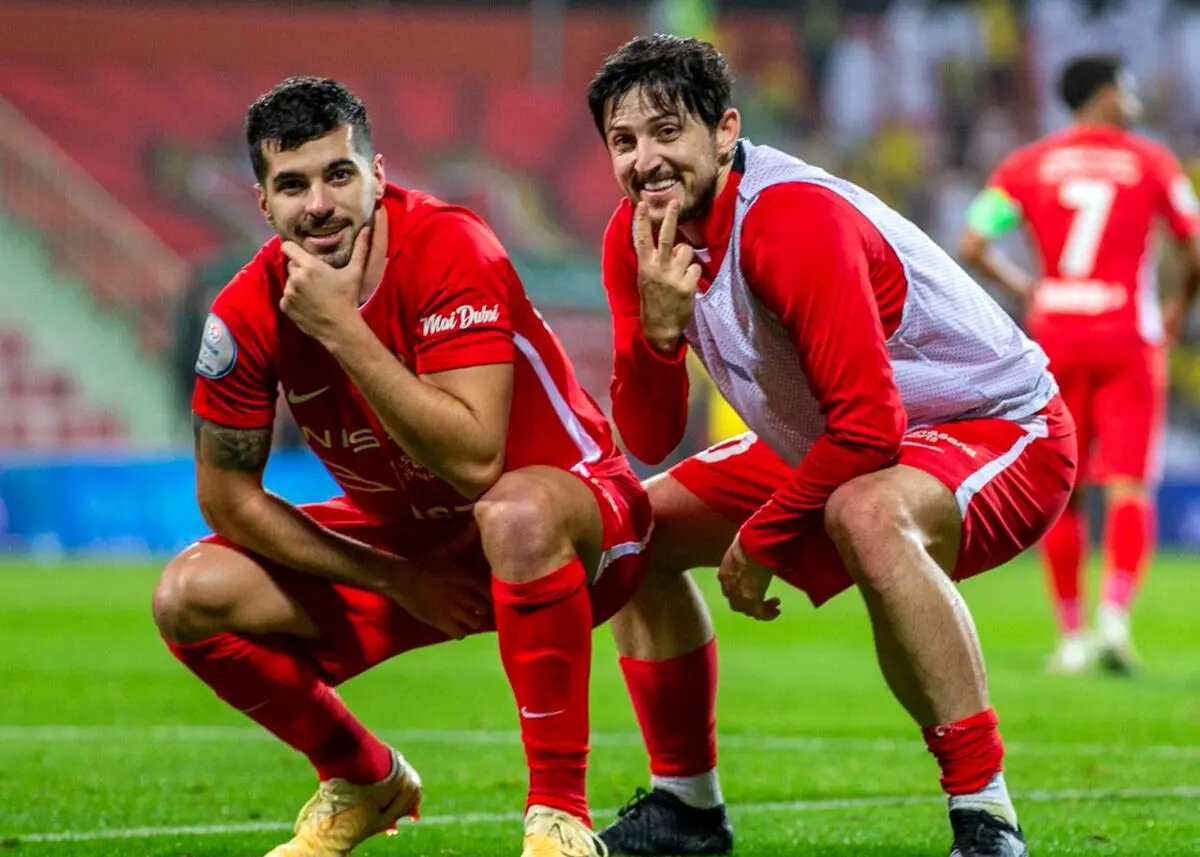 اقدام جالب شباب‌الاهلی؛ آزمون و عزت‌اللهی به مدرسه رفتند