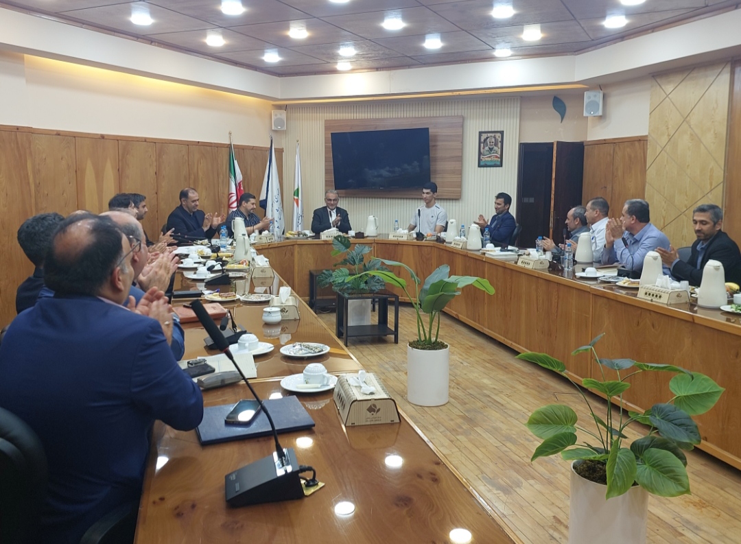 دیدار قهرمانان المپیک علی نوری و آرین سلیمی با دکتر نظری در استان گلستان