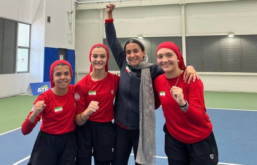 دعوت تیم تنیس دختران ایران به مسابقات بین قاره ای