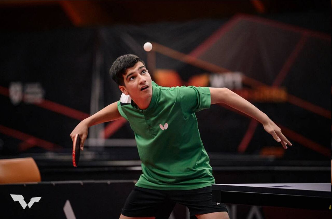 شکست بنیامین فرجی در کانتندر آلماتی؛ پایان کار پینگ‌پنگ‌باز ایرانی مقابل حریف فرانسوی