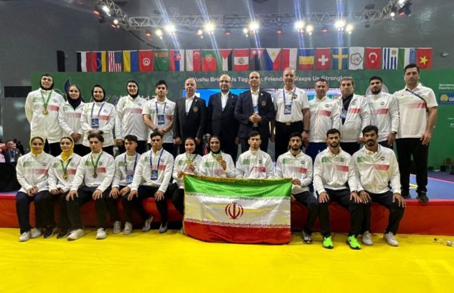 درخشش تاریخی ووشو ایران / نایب‌قهرمانی جهان با ۱۰ مدال و ۶ طلای درخشان