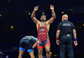 محمدهادی ساروی قهرمان جهان در وزن ۹۷ کیلوگرم شد