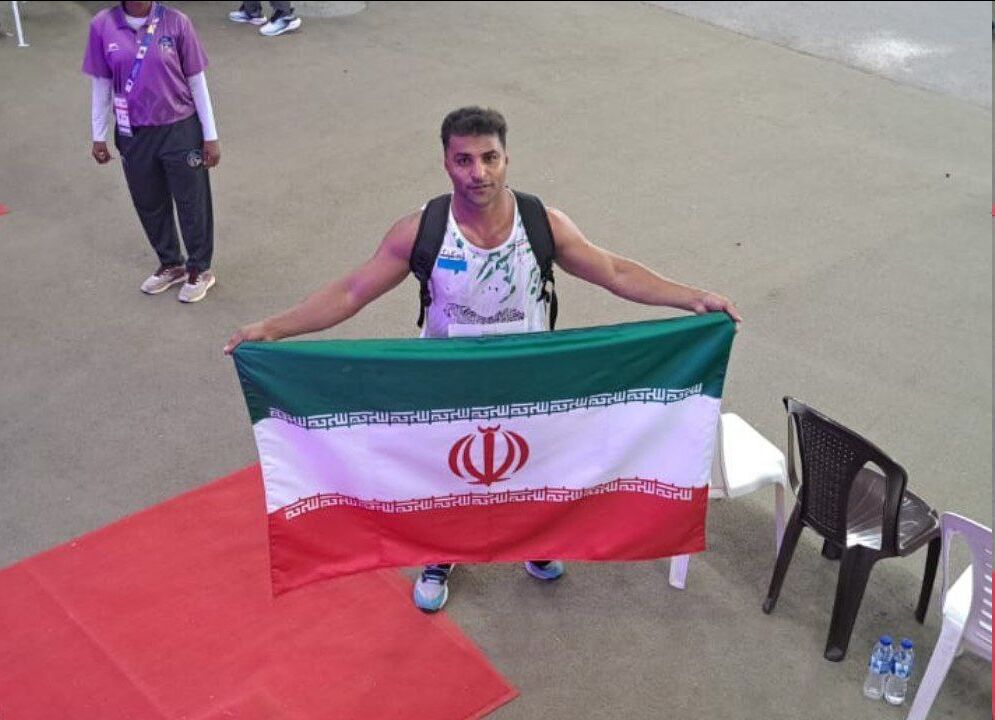 مدال برنز جهانی برای امان‌اله پاپی در رقابت‌های پارادوومیدانی