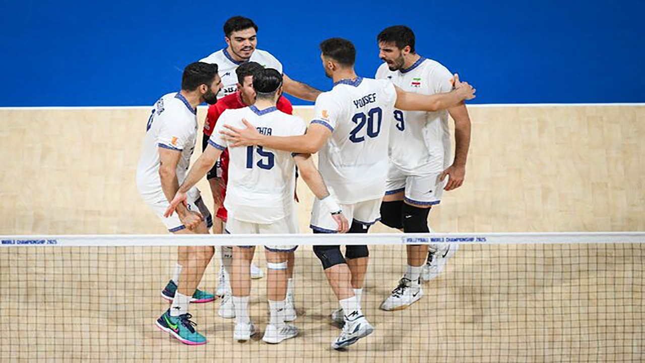 پیروزی تیم ملی والیبال ایران مقابل چک در ست نخست یک چهارم نهایی قهرمانی جهان
