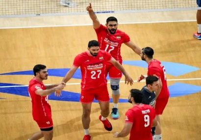 صعود شیرمردان والیبال ایران به جمع ۸ تیم برتر جهان با عبور از صربستان