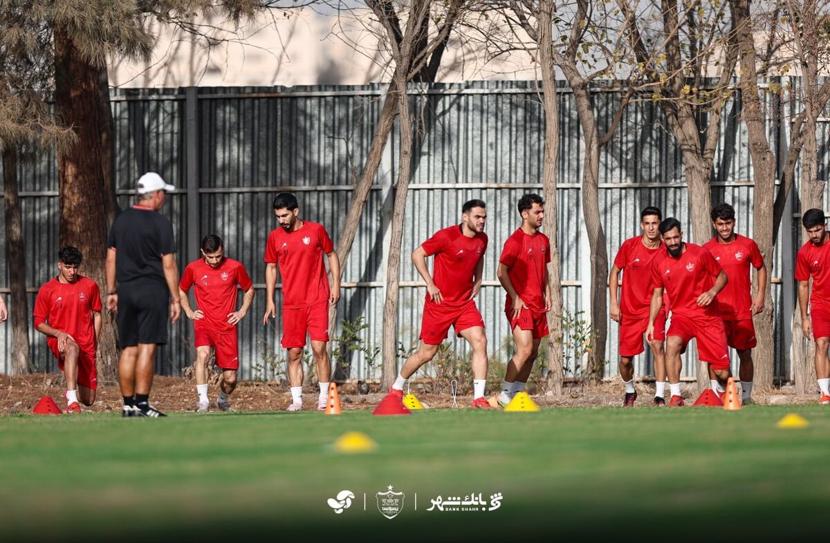 اولین تمرین پرسپولیس بعد از تساوی سخت